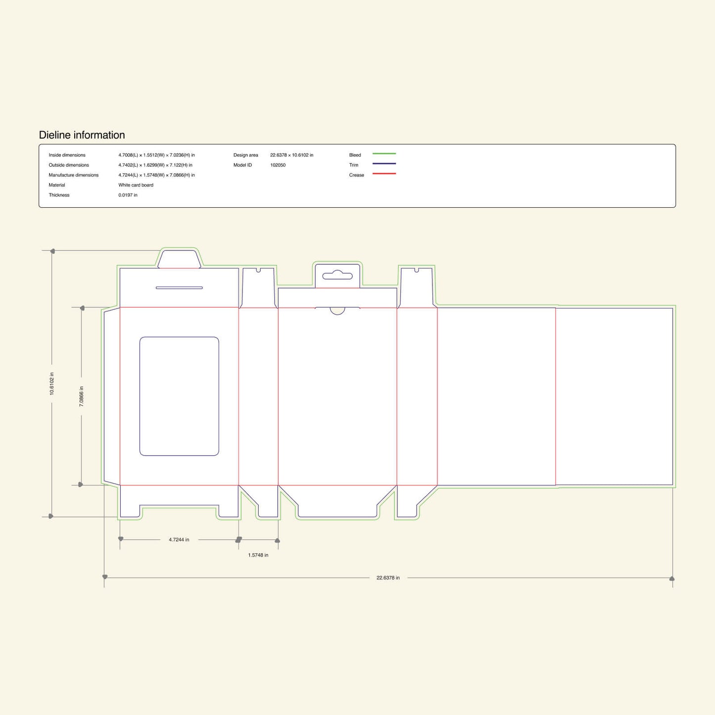 Personal Care Packaging – Tuck End with Flip Top