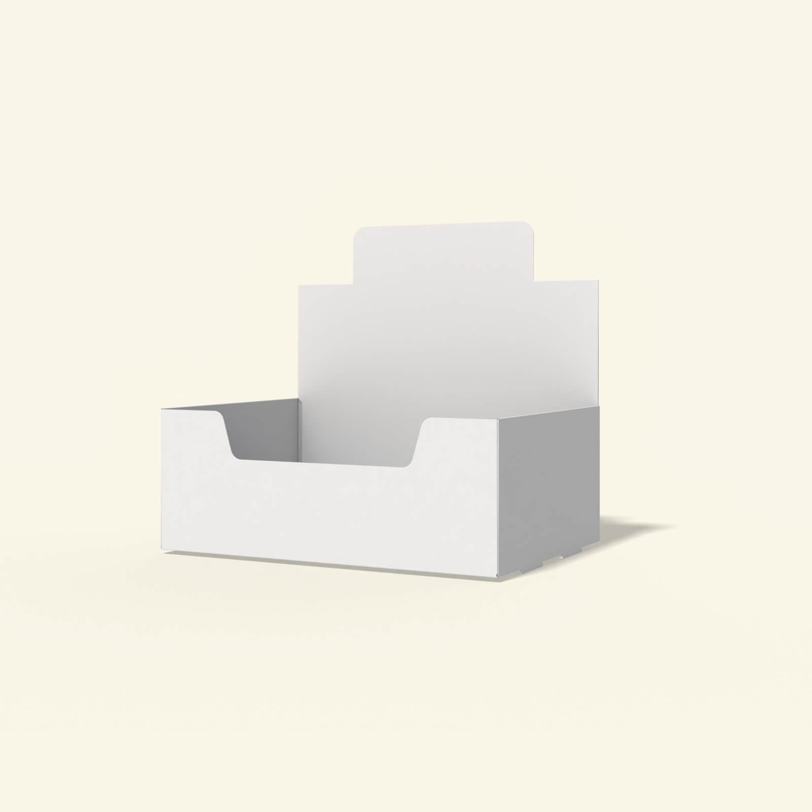 Countertop display box for tablets and capsules