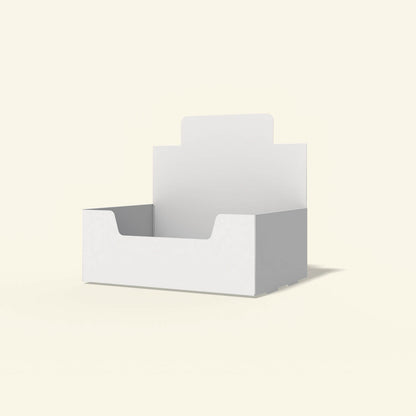Countertop display box for tablets and capsules