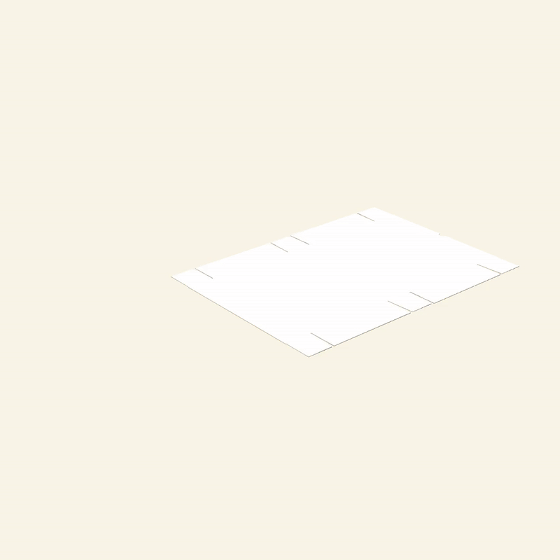 Disposable Pizza Packaging Box – Flip Top, 12 Inch