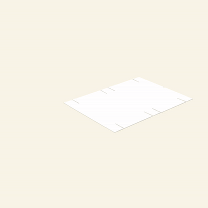 Disposable Pizza Packaging Box – Flip Top, 12 Inch