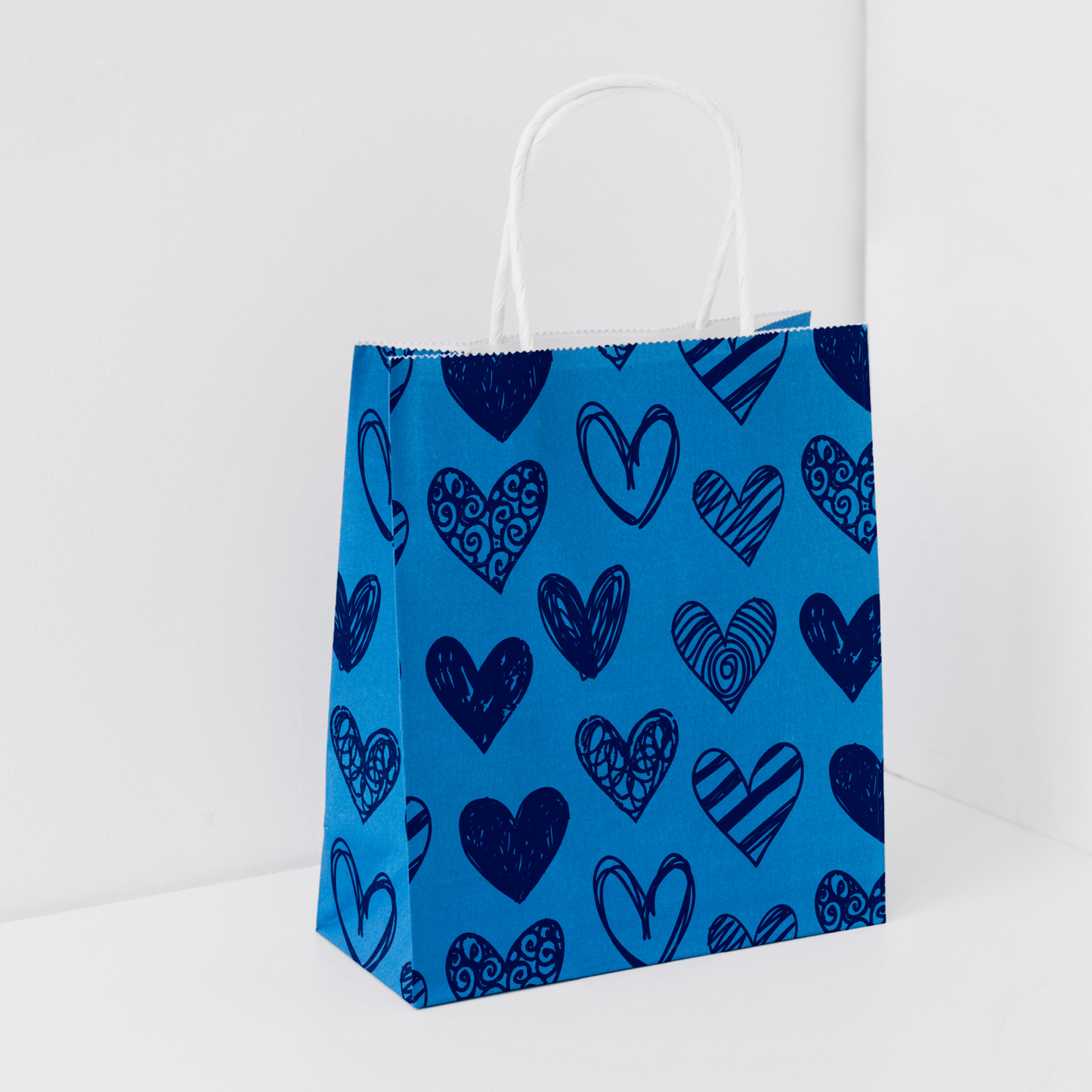 Blue Gift Paper Bag