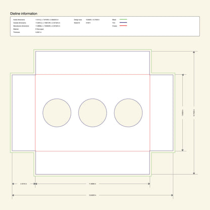 Custom Round Hole Insert Packaging