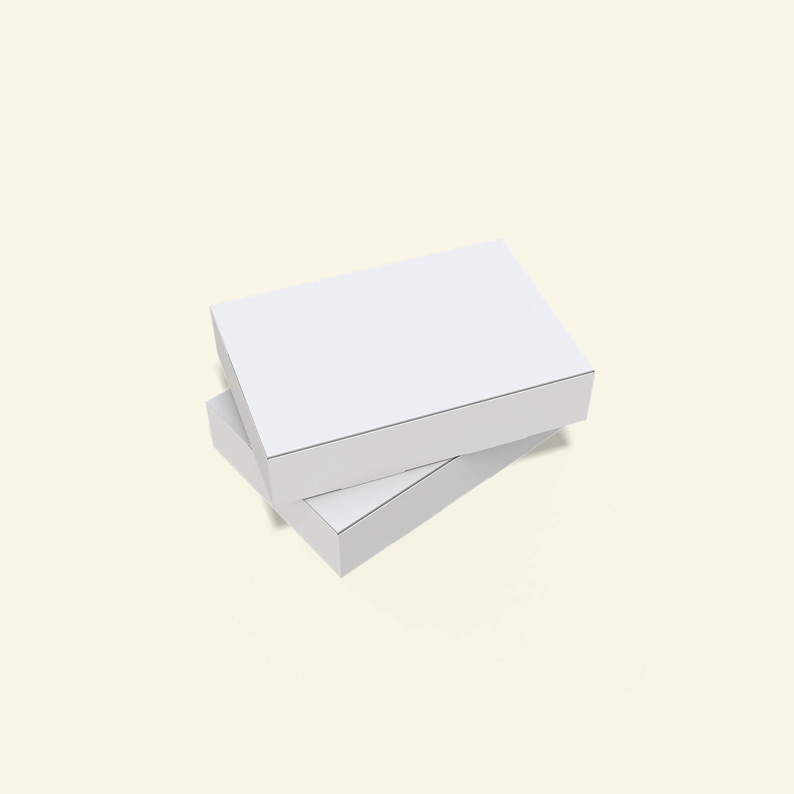 Kraft paper cookie box with secure closure