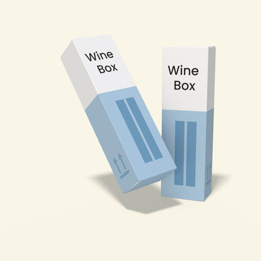 Tuck end box with lock insert for alcohol bottles