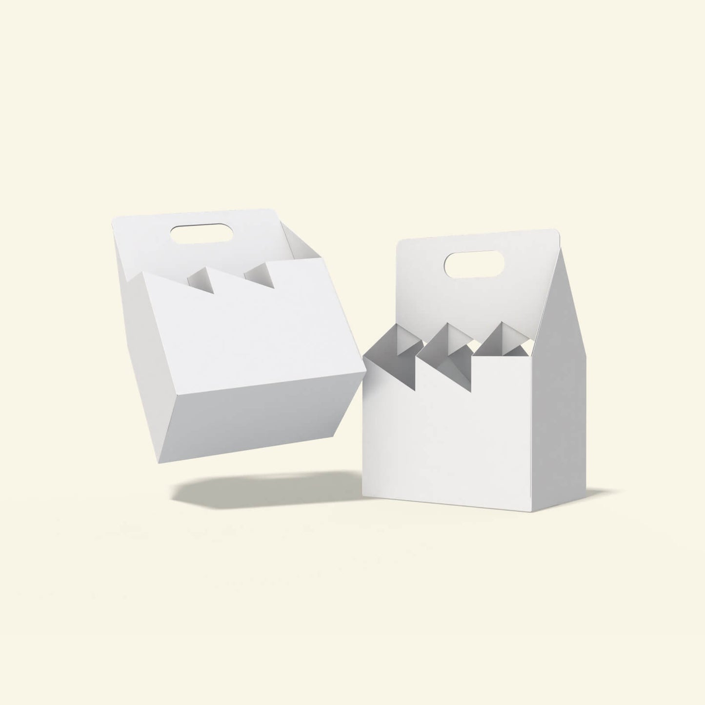 Six-Pack Beverage Carrier Box
