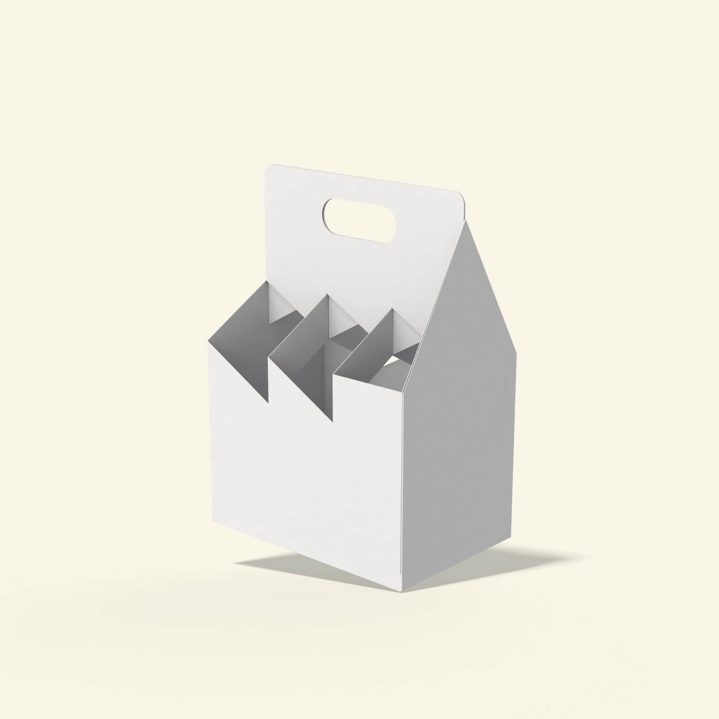 Six-Pack Beverage Carrier Box